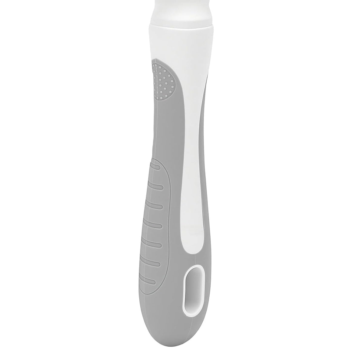 GLOGLOW Lightweight Ergonomic Grooming Brush for Backyard Shedding (Grey)