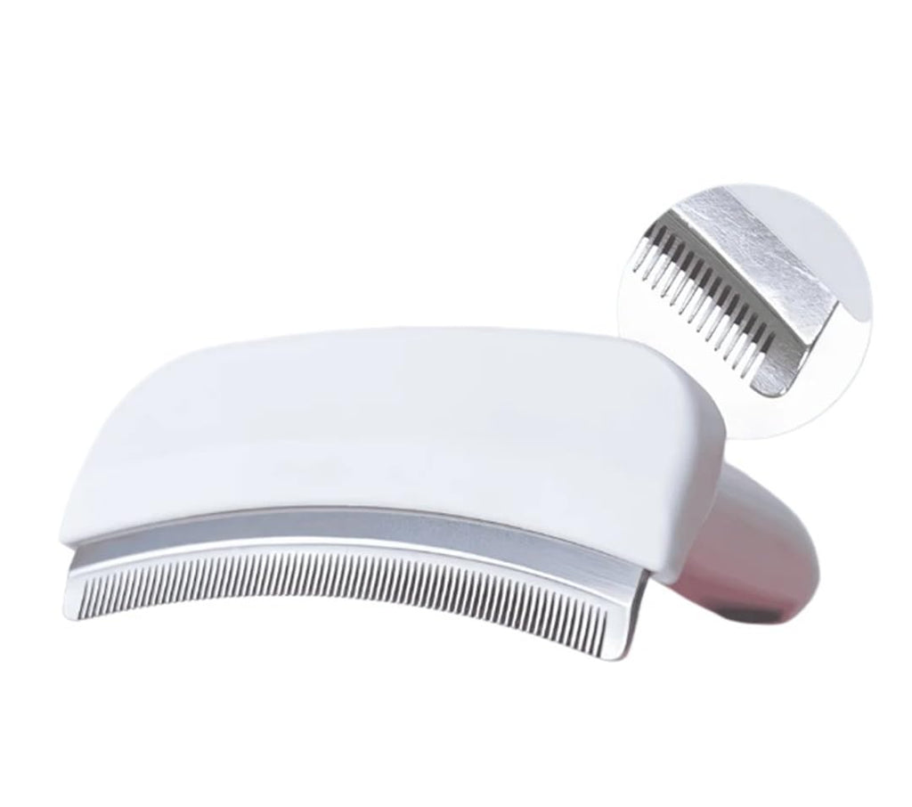 Pawcurve Cat Deshedding Comb (White)