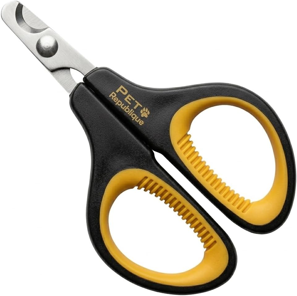 Cat Nail Clippers by Pet Republique – Professional Stainless-Steel Nail Clipper for Cats, Kittens, Hamster, Rabbits, Bir
