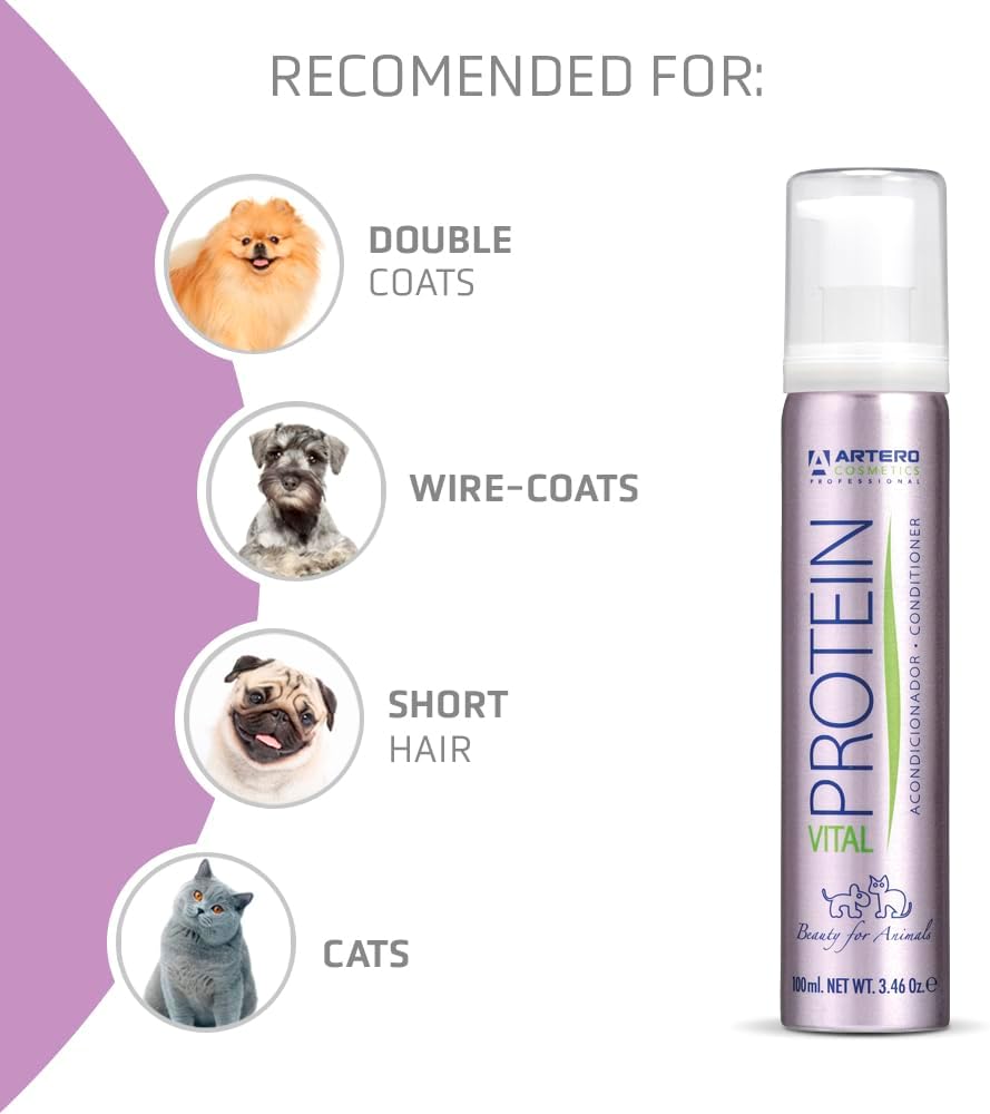 Artero Protein Vital Dog Conditioner with Silk Protein 3.4 fl oz (100 ml)