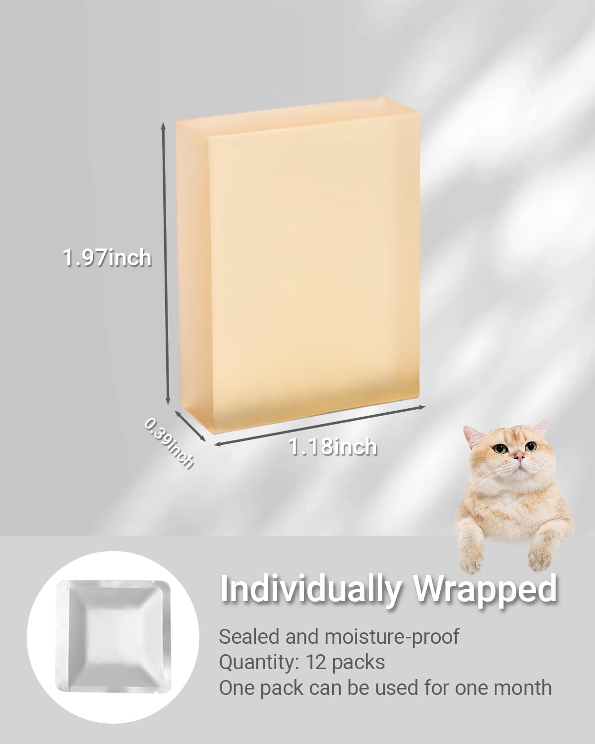 12 Packs Cat Litter Deodorizer Compatible with Meowant/Thereye/CATLINK