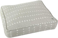 Molly Mutt Light Gray Dog Bed Cover, Non-Toxic & 100% Cotton, 27"x36"x5"