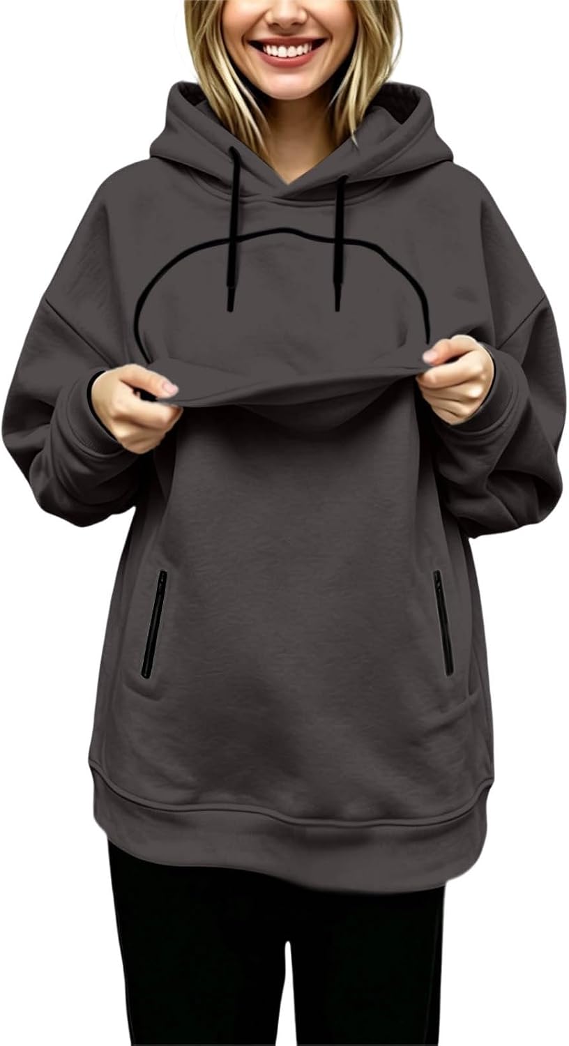 Pet Pouch Hoodie Cat Hoodie with Pouch Pull Pocket for Dogs