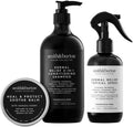 smith&burton Dermal Relief & Repair Care System for Dogs & Cats, Conditioning Shampoo, Topical Spray & Heal Balm for All