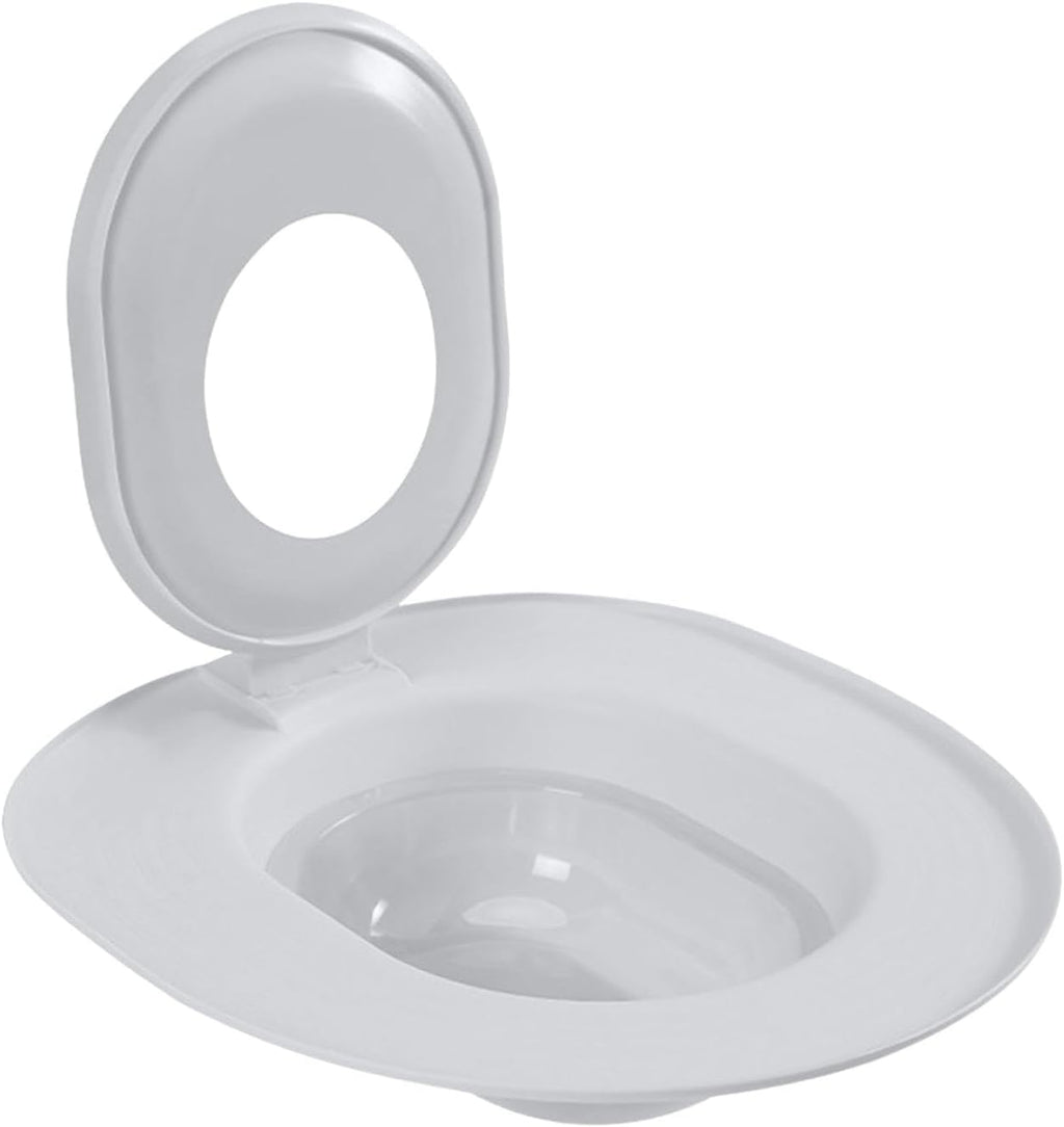 Cat Toilet Seat Training Kit,Removable Pet Toilet Training System,Washable Cleaning Pad for Cats,Reusable Plastic Traine
