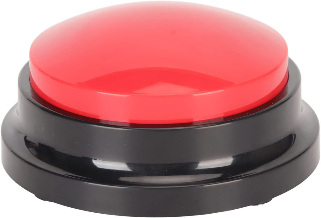 Record Talking Button, 30 Second Record Button for Dog Pet (Red)