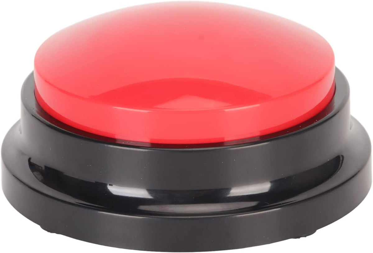 Record Talking Button, 30 Second Record Button for Dog Pet (Red)