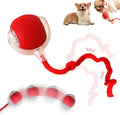Interactive Cat Toys Balls, Interactive Rolling Dog Ball，Red