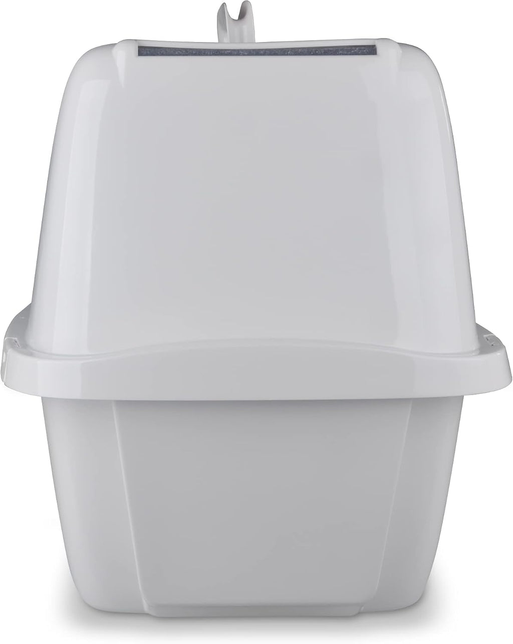 Van Ness Pets Odor Control Large Enclosed Cat Litter Box, Hooded, Pearl, CP6