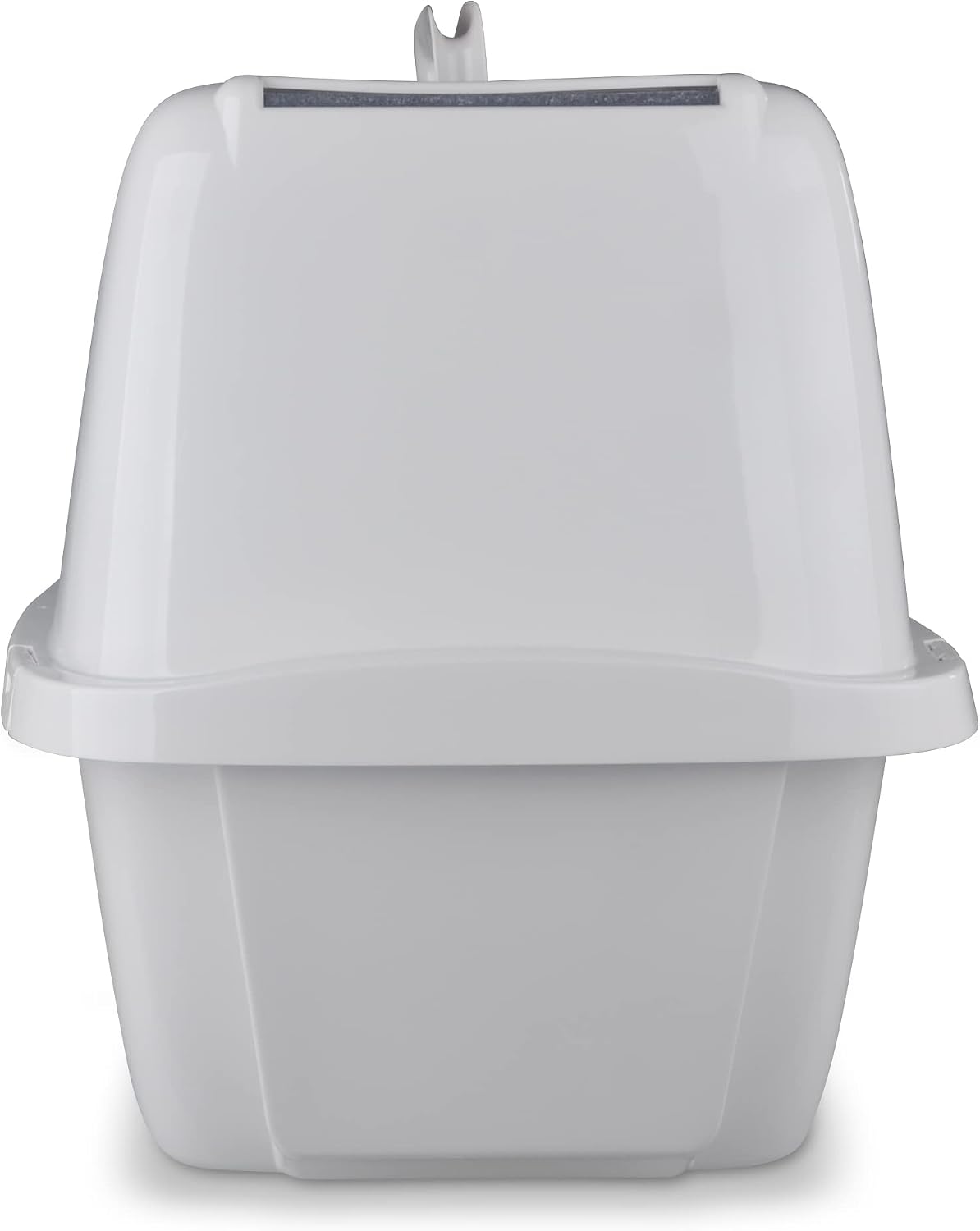 Van Ness Pets Odor Control Large Enclosed Cat Litter Box, Hooded, Pearl, CP6