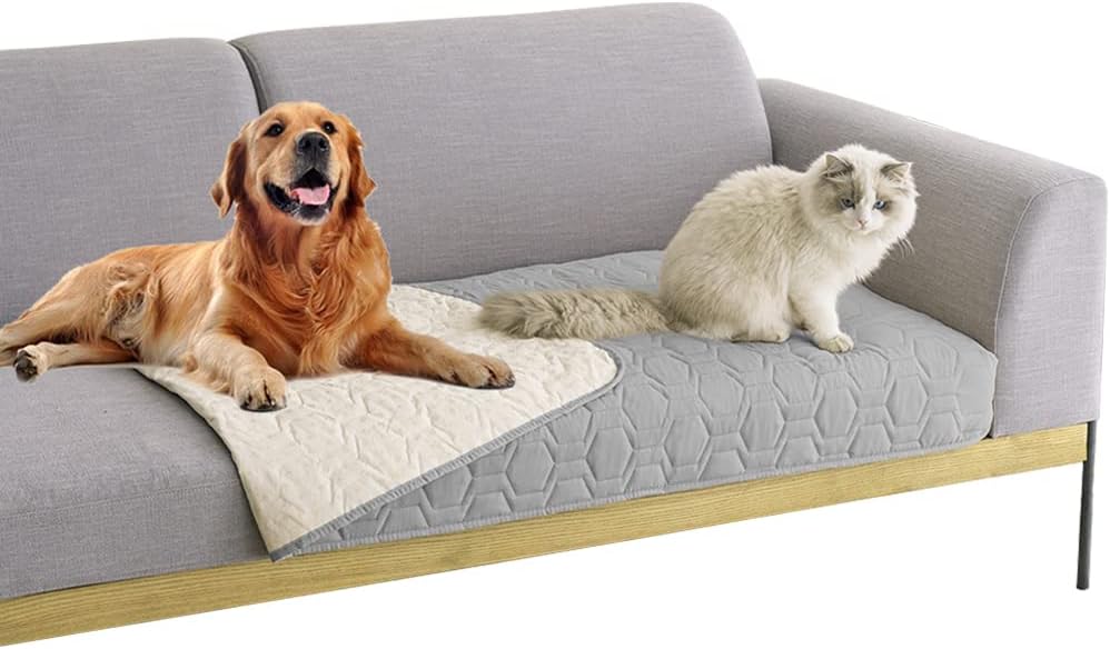Tcksstex Waterproof Blanket Couch Cover for Dogs Pet Bed Protector