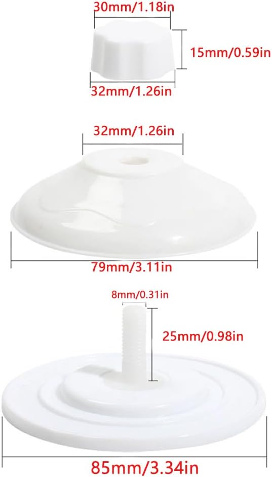 4 Pack Cat Bed Window Suction Holder Replacement with Anchor Screws Cordless Cat Window Perch Suction Cups Holders for E