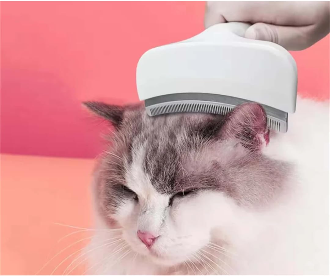 Pawcurve Cat Deshedding Comb (White)