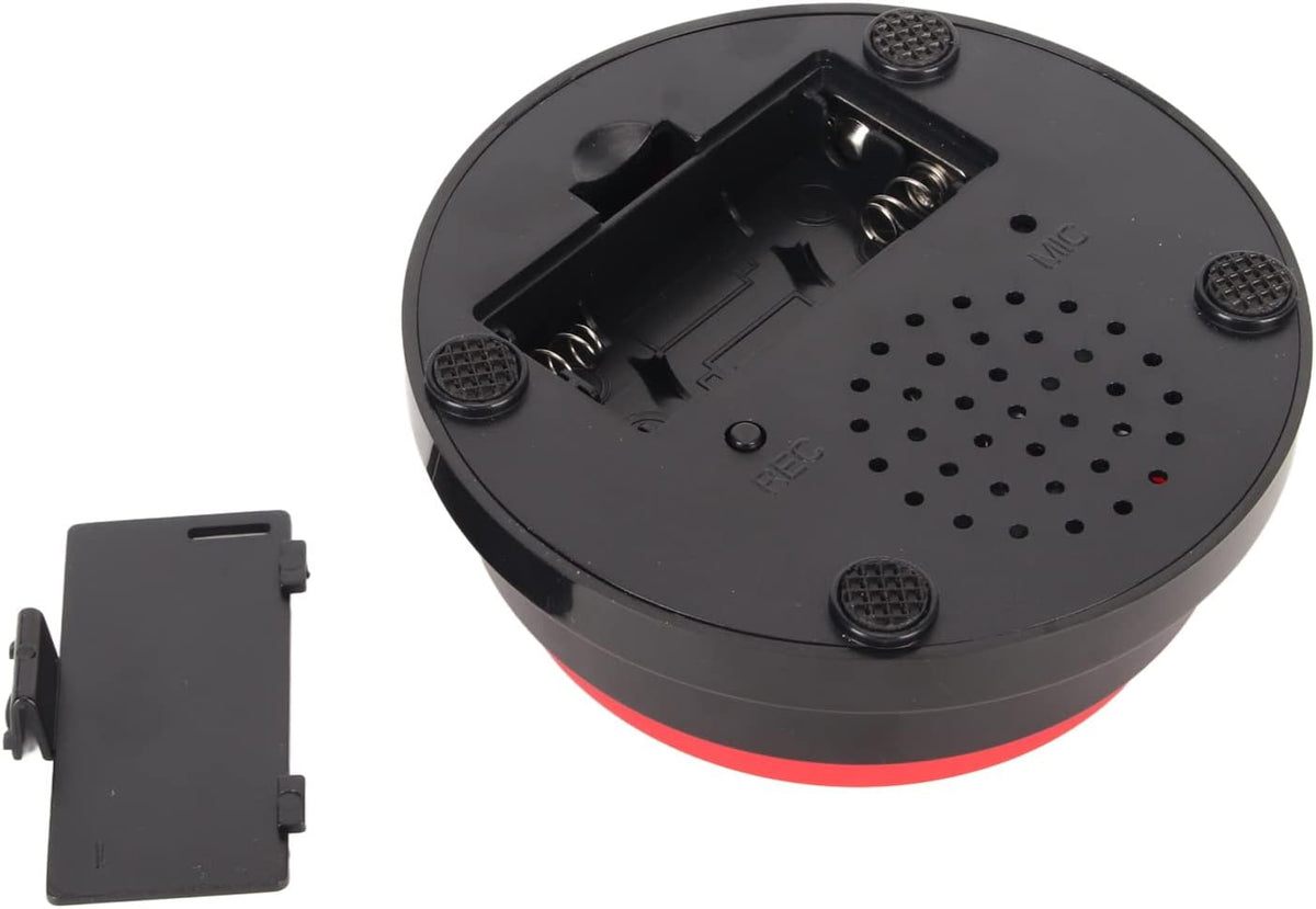 Record Talking Button, 30 Second Record Button for Dog Pet (Red)