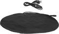 PET Heating Pad Winter USB 5V/2A round Black for Cat Beds