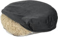 Waterproof Round Dog Bed Cover with Zipper Donut Replacement Cover 36 Inch