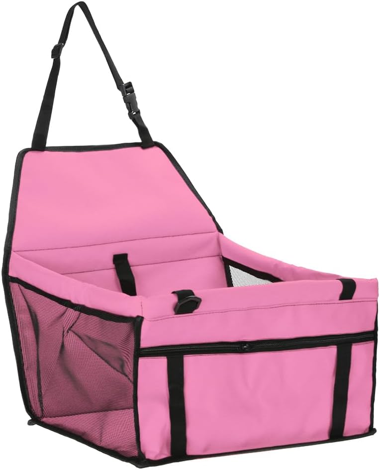 Portable Folding Pet Dog Carrier Adjustable Strap Pet Safety Seat Easy