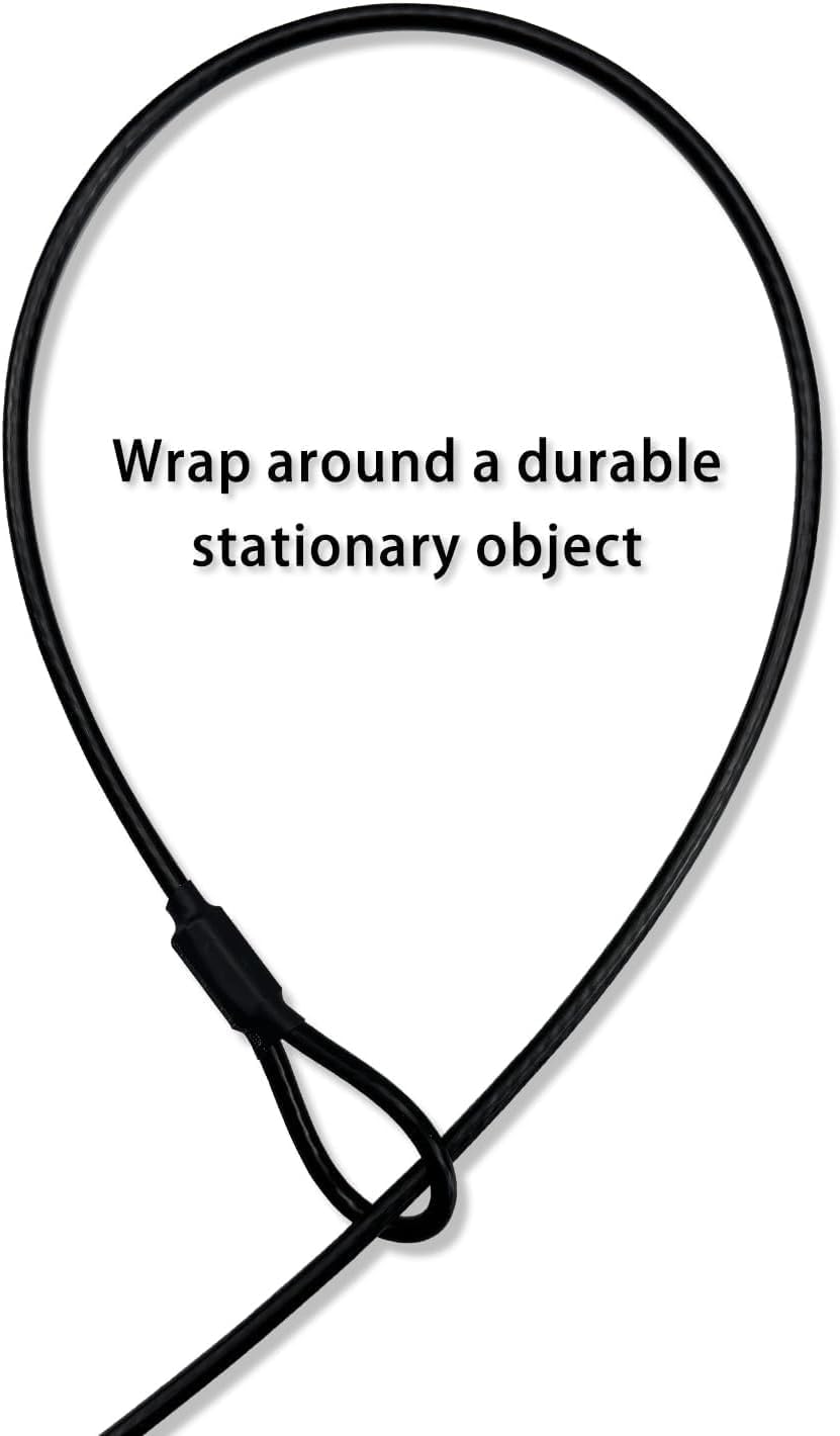 Training Tie Down, 4/6ft Short Tether Cable for Dogs - Short Anti-Chew Puppy Lead for Teething, Potty Training, and Indo