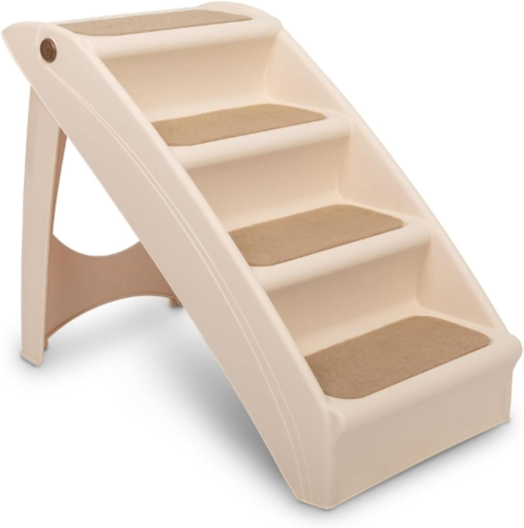 PetSafe CozyUp Folding Dog Stairs, 20 in Tall, Gray