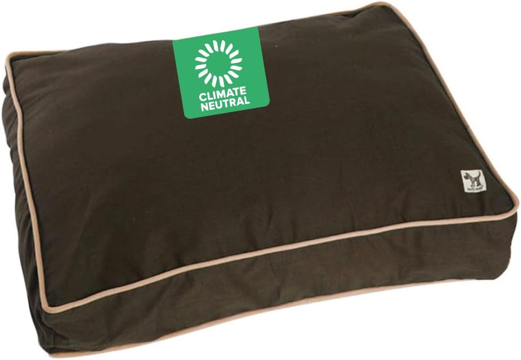 Molly Mutt Light Gray Dog Bed Cover, Non-Toxic & 100% Cotton, 27"x36"x5"