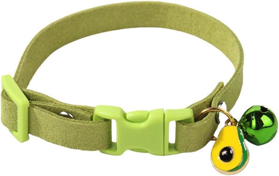 Cat Collar with Bell Pretty Girl Kitten Collar with Bells, Dark Purple XXS