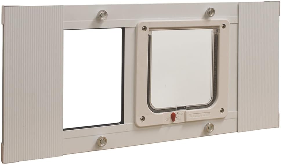 Ideal Pet Products Aluminum Sash Window Pet Door