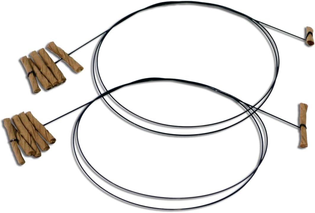 Cat Dancer Products 101 Interactive Cat Toy, Brown (Black, 2 Pack)