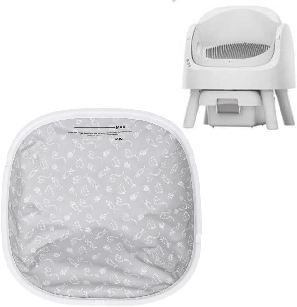 Replacement Cats Litter Tray Liners Pad for Automatic Box 11 with Raised Border