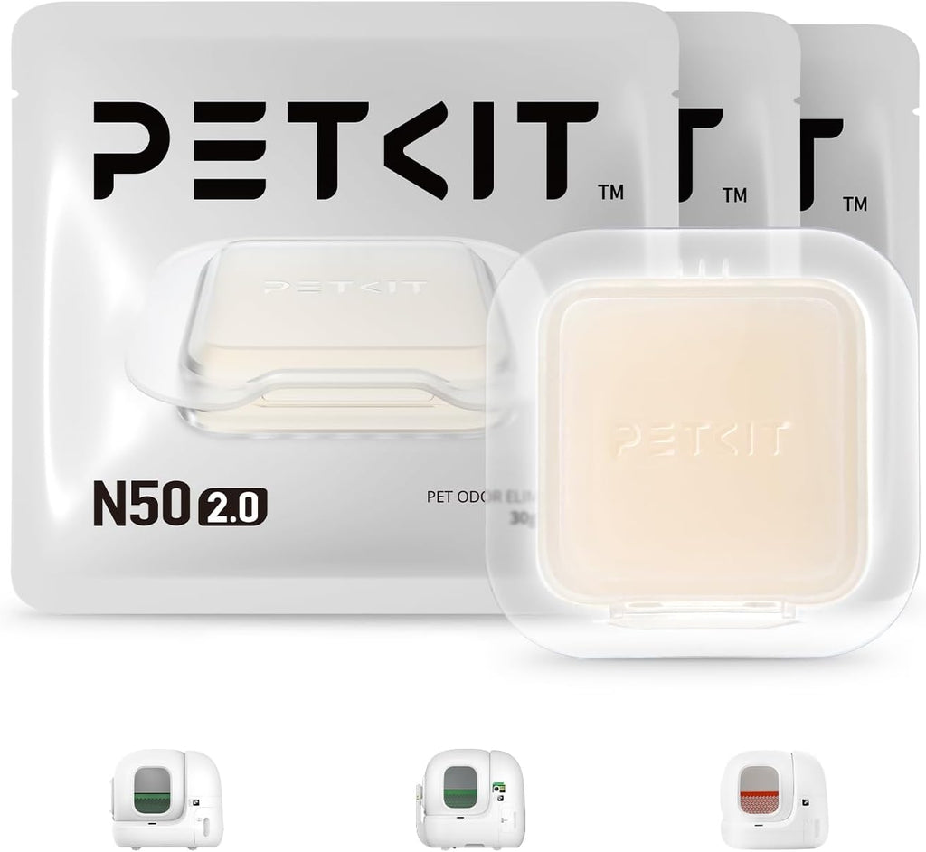 PETKIT N50 Odor Eliminator 2.0 Exclusive for PuraMax and PuraMax 2 Self-Cleaning Cat Litter Box, Automatic Cat Toilet Bo