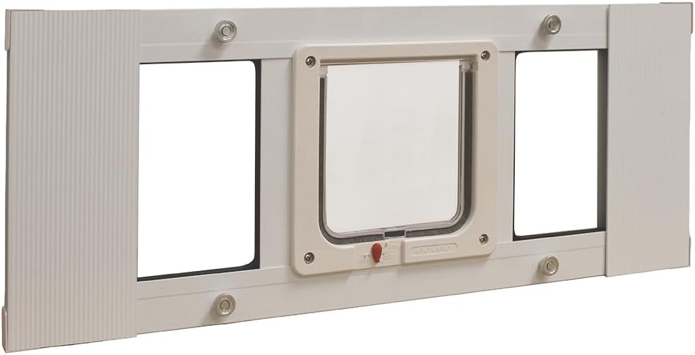Ideal Pet Products Aluminum Sash Window Pet Door