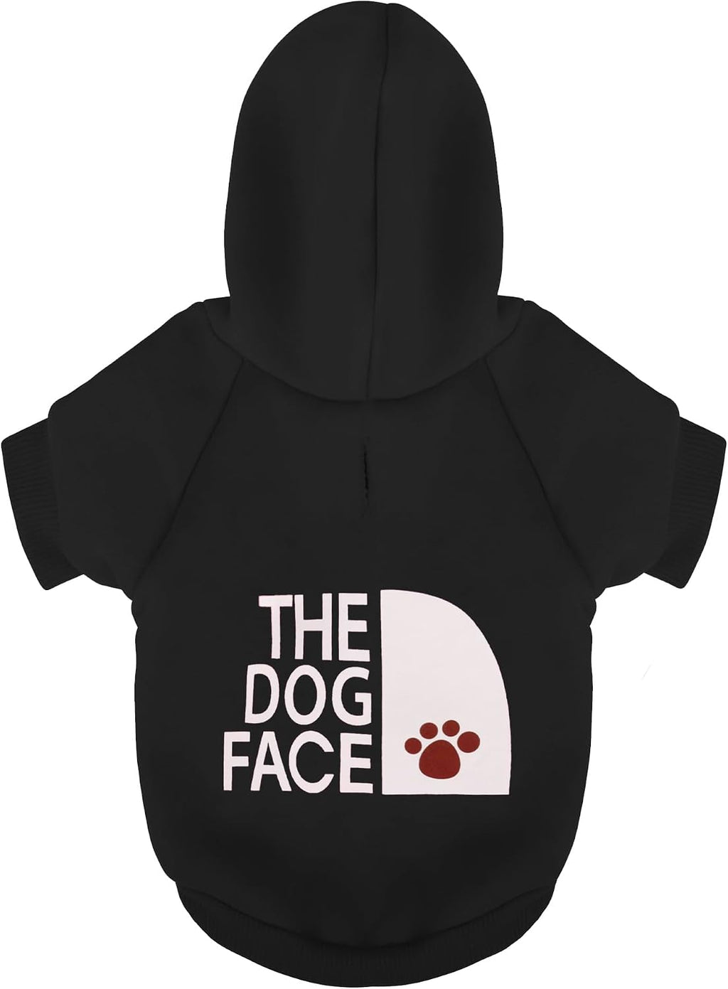 Black Chihuahua Dog Hoodie: Keep Your Pup Warm and Stylish with a 'The Dog Face' Printed Sweatshirt Pet Clothes, and Swe