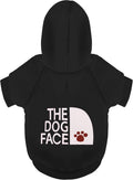 Black Chihuahua Dog Hoodie: Keep Your Pup Warm and Stylish with a 'The Dog Face' Printed Sweatshirt Pet Clothes, and Swe
