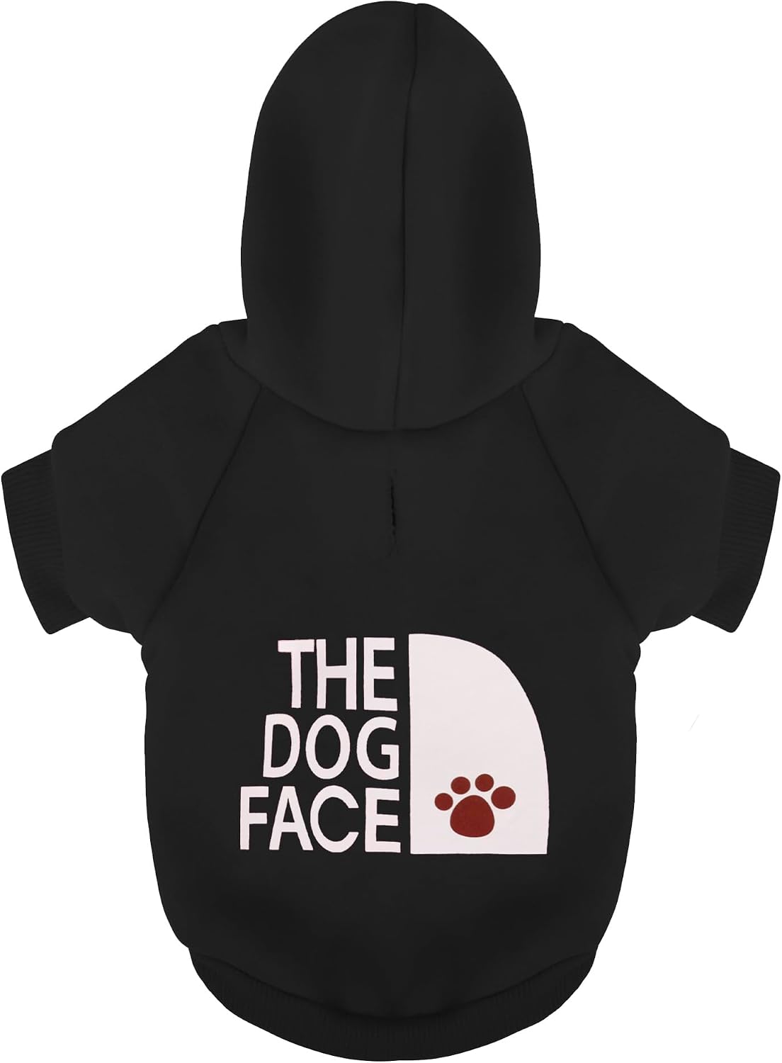 Black Chihuahua Dog Hoodie: Keep Your Pup Warm and Stylish with a 'The Dog Face' Printed Sweatshirt Pet Clothes, and Swe