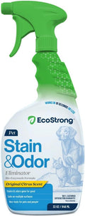 Eco Strong Pet Stain and Odor Remover - Cat Urine Enzyme Cleaner Destroyer, Urine Destroyer for Dogs, Pet Urine Enzyme C
