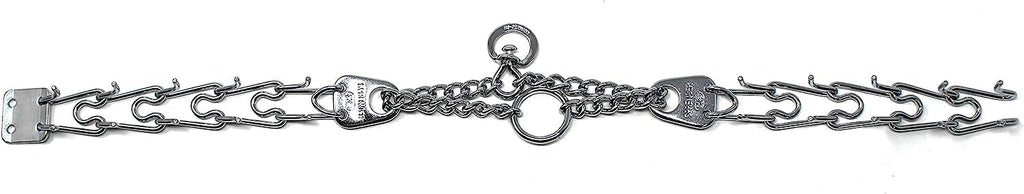 Herm Sprenger Prong Dog Training Collar - 16" Long with 2.25mm Gauge (for Dogs up to 40lbs) - Fits 13" Neck, Extendable 