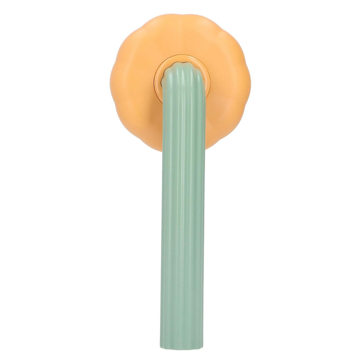 Pet Pumpkin Brush for Shedding, Selfcleaning Design (Green)