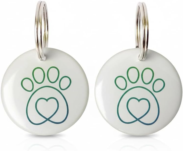 Compatible with Sureflap Surefeed Microchip RFID Collar Tags Disc Key Replacement (Pack of 2)