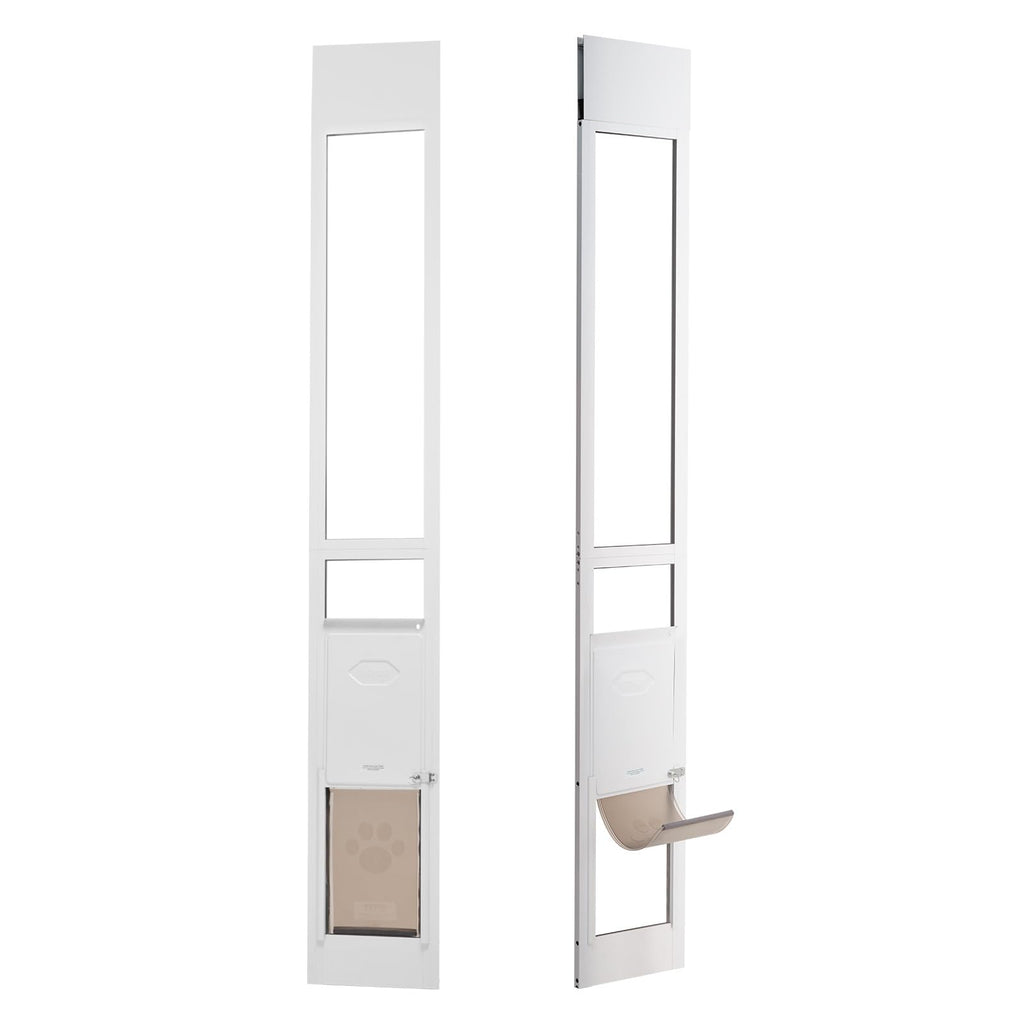 VEVOR Dog Door for Sliding Glass Door Medium Doggy Door for Sliding Doors