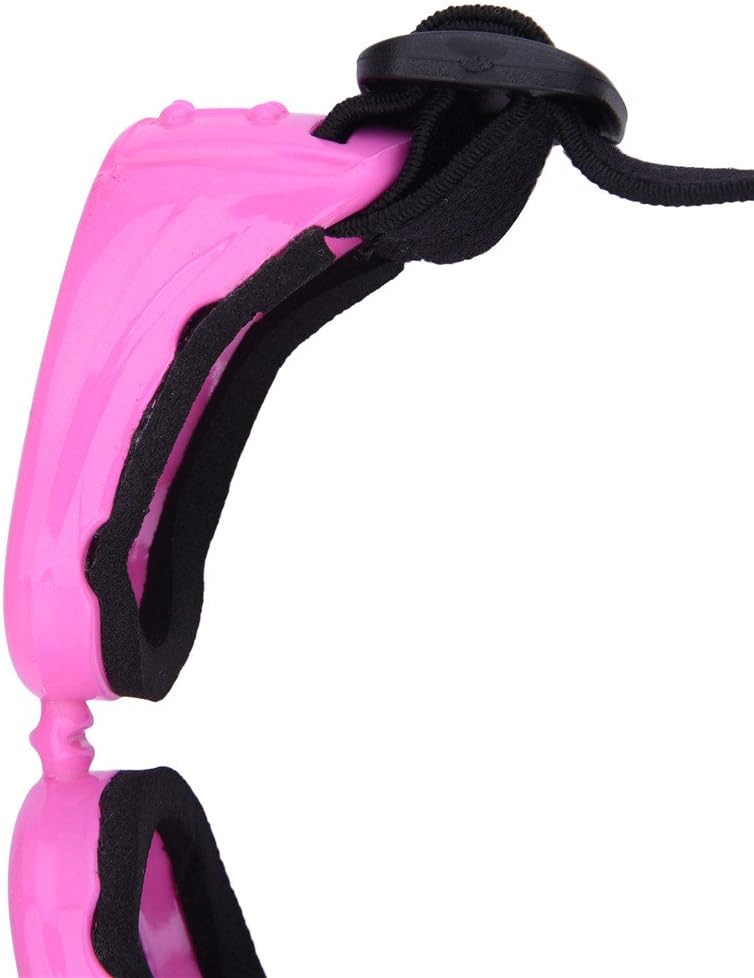 Outdoor Dog Sunglasses Anti-UV Eye Protection Goggles Waterproof Windproof Anti-Fog for Small Pet Puppy Cat (Pink)