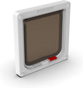 Cat Mate 2-Way Lockable Cat Flap for Small to Medium Cats, White