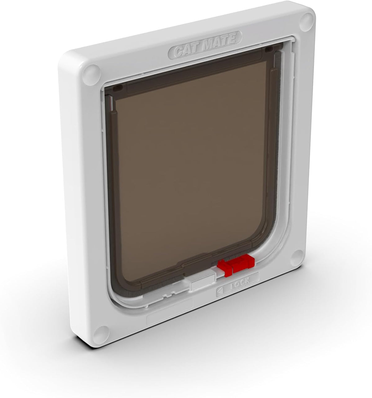 Cat Mate 2-Way Lockable Cat Flap for Small to Medium Cats, White