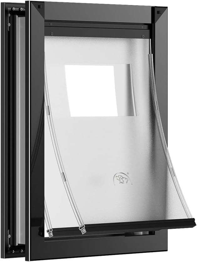 [MAVRICPOWER] Rust Proof Alminum Large Dog Door for Exterior Door