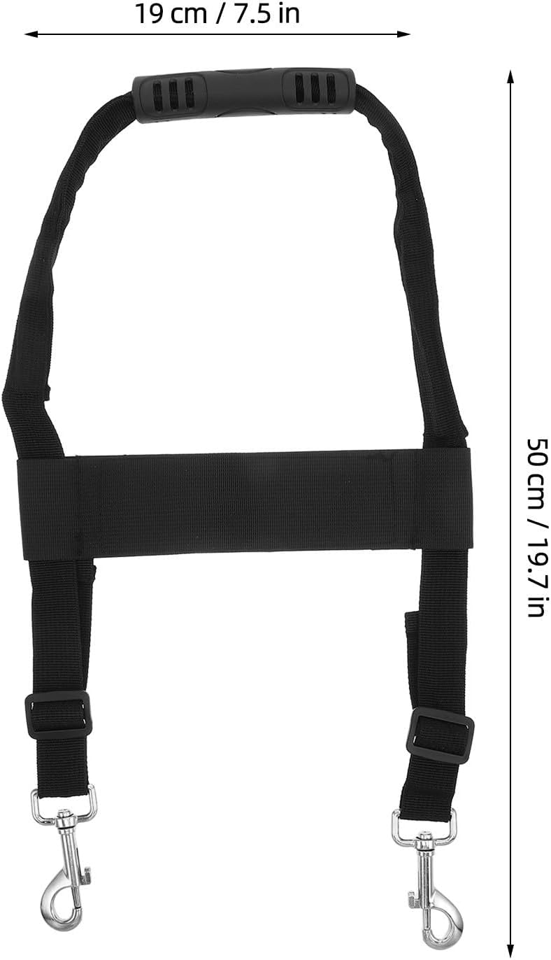 Bridge Handle for Harness, Service Dog Walking Handle with Non-Slip Grip
