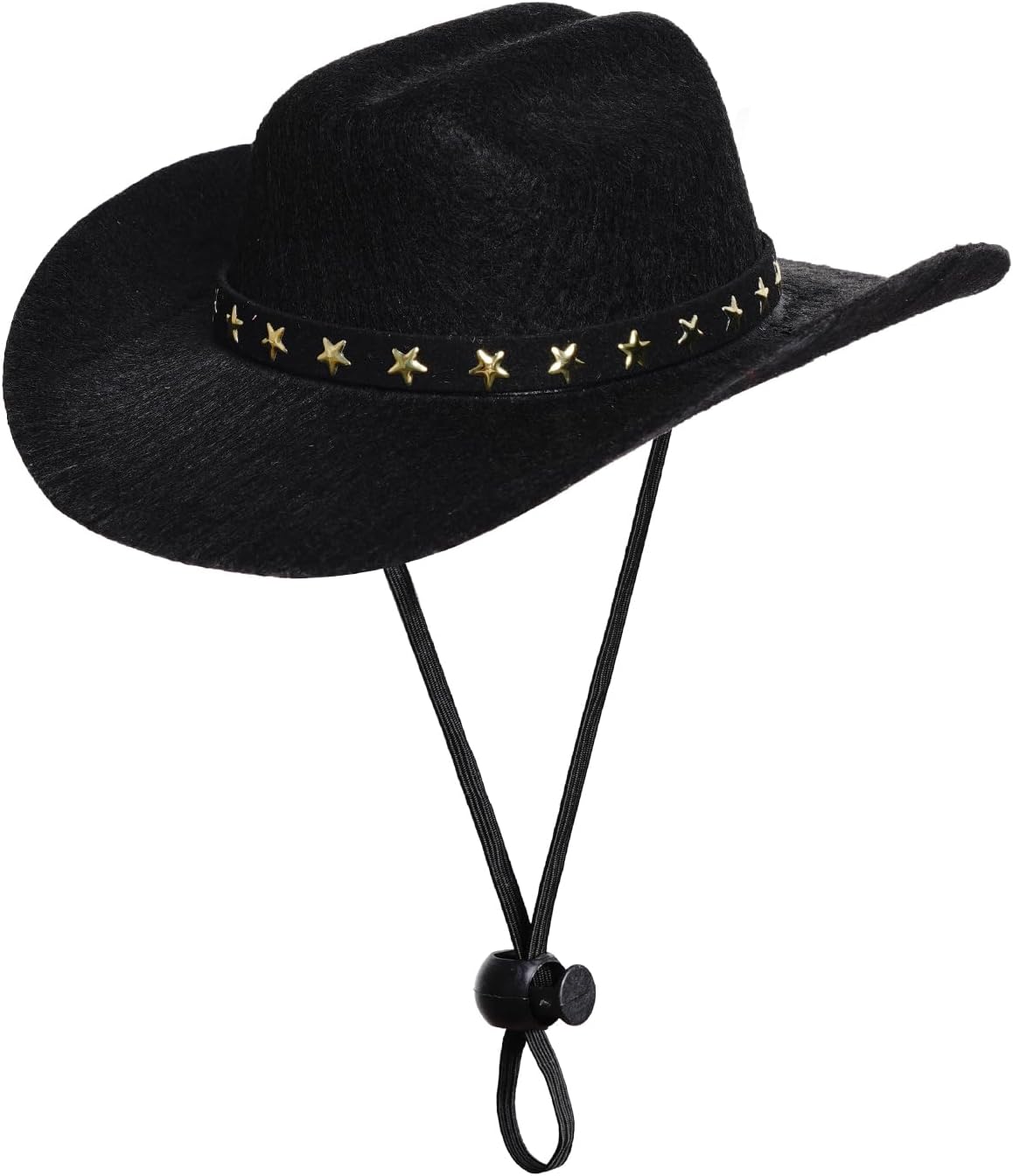 choyaxo Pet Cowboy Costume Cosplay Cap Halloween Costumes for Dogs Cat Pet Party Decoration Mini Cowboy Hat (Brown, Smal