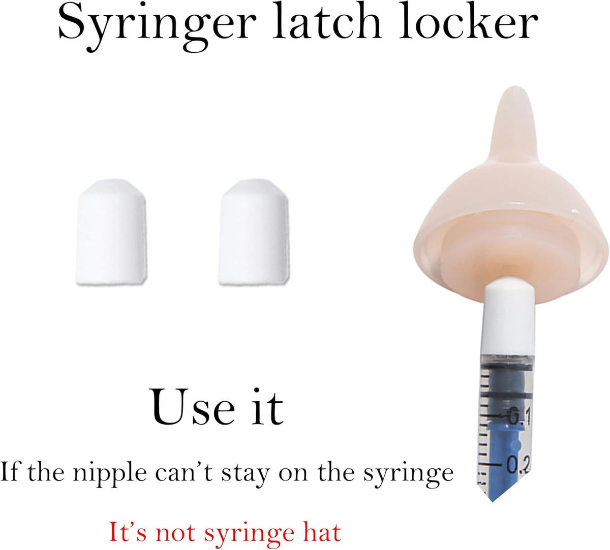 Feeding Nipple and Syringes for Puppy Kitten, Nipples Feeder Kit