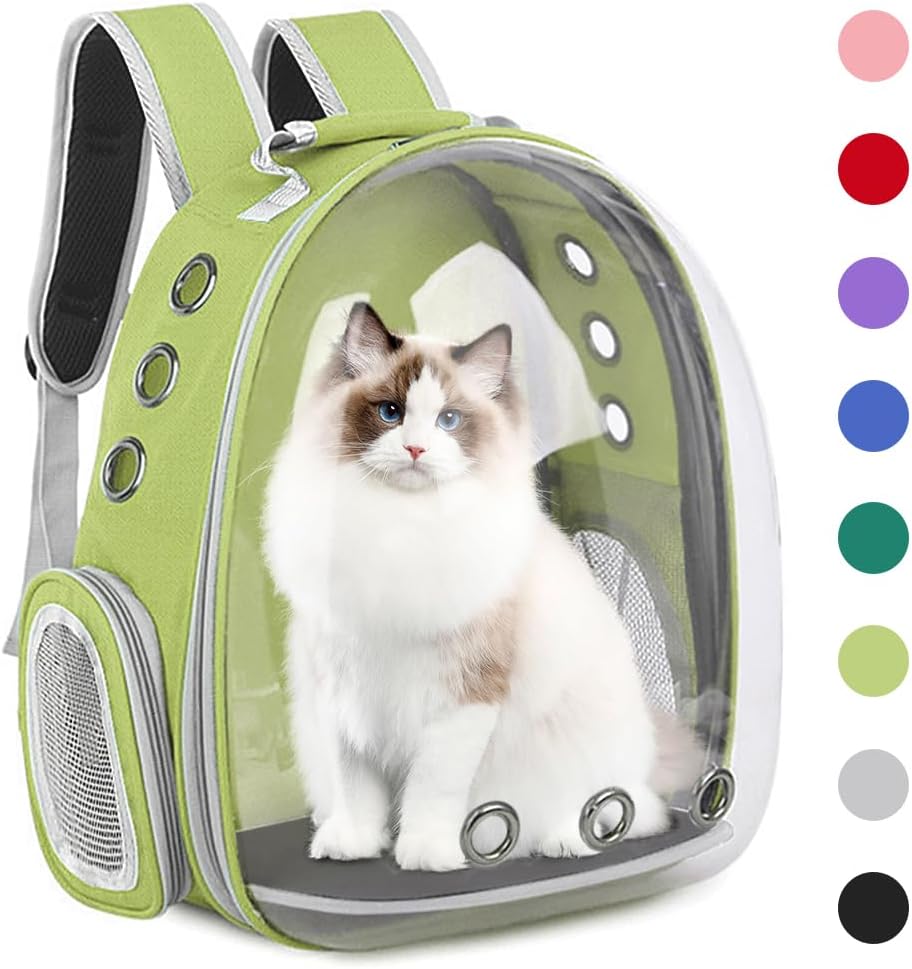 Pet Backpack Carrier,Bubble Backpack Cat Carrier,Pets and Small Dogs,Space Capsule Pet Carrier for Traveling, Walking, H