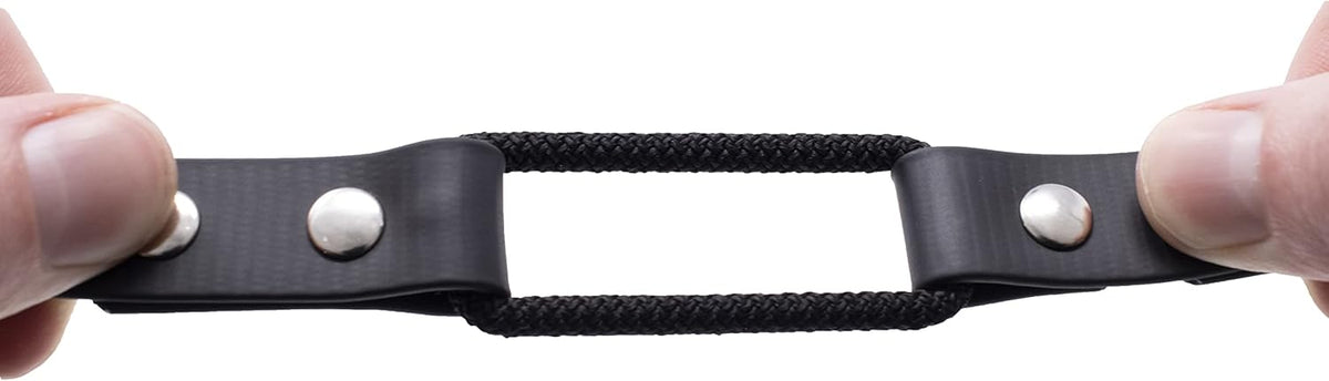 E-Collar Educator 3/4" Quick Snap Bungee Collar Strap, Black