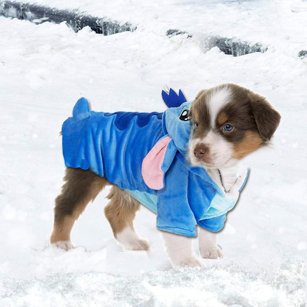 Dog Costumes for Halloween, Funny Cartoon Pet Outfit for Christmas - L
