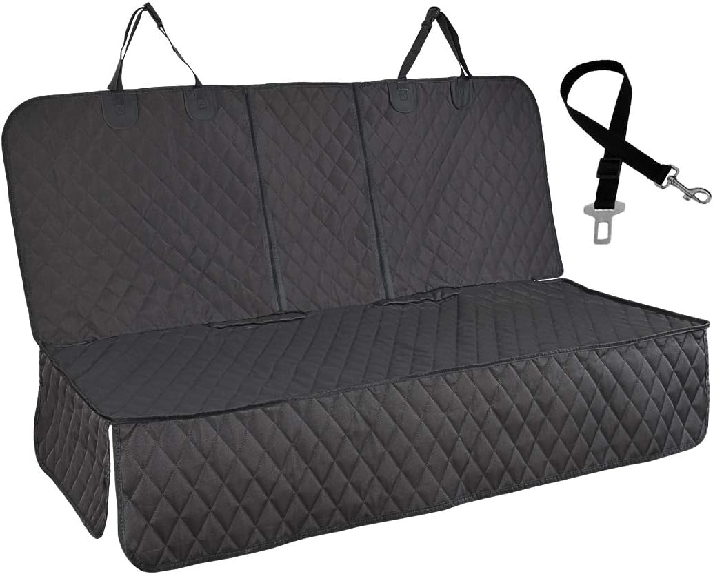 Honest Dog Car Seat Covers, Dog seat Cover with Side Flap for Cars, Trucks, and Suv's - Waterproof & Nonslip Pet Seat Co