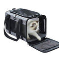 Vceoa 19"x12"x12" Pet Carrier for Cats
